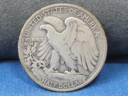 1918 S  Walking Liberty Half Dollar