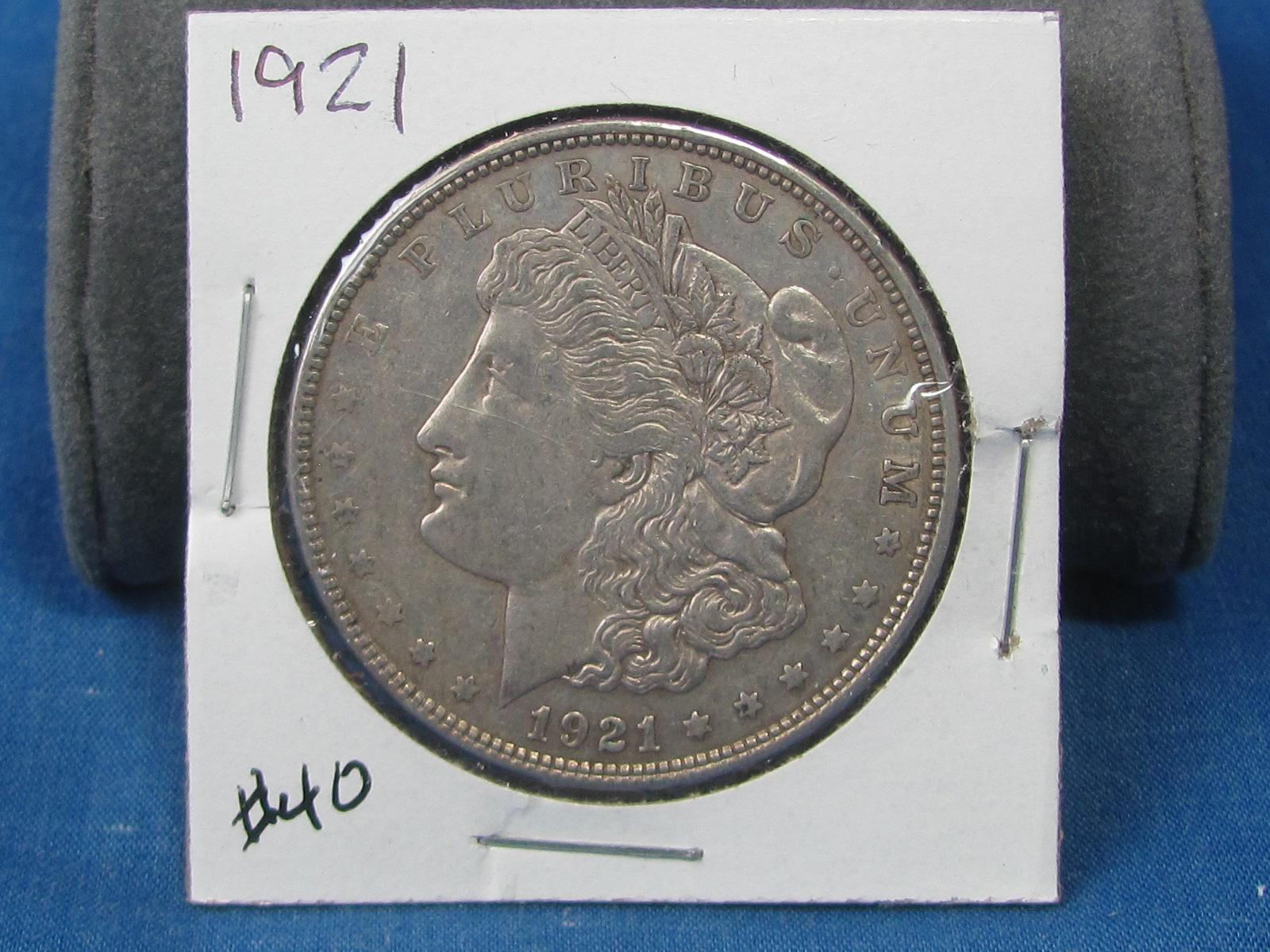 1921 Morgan Silver Dollar