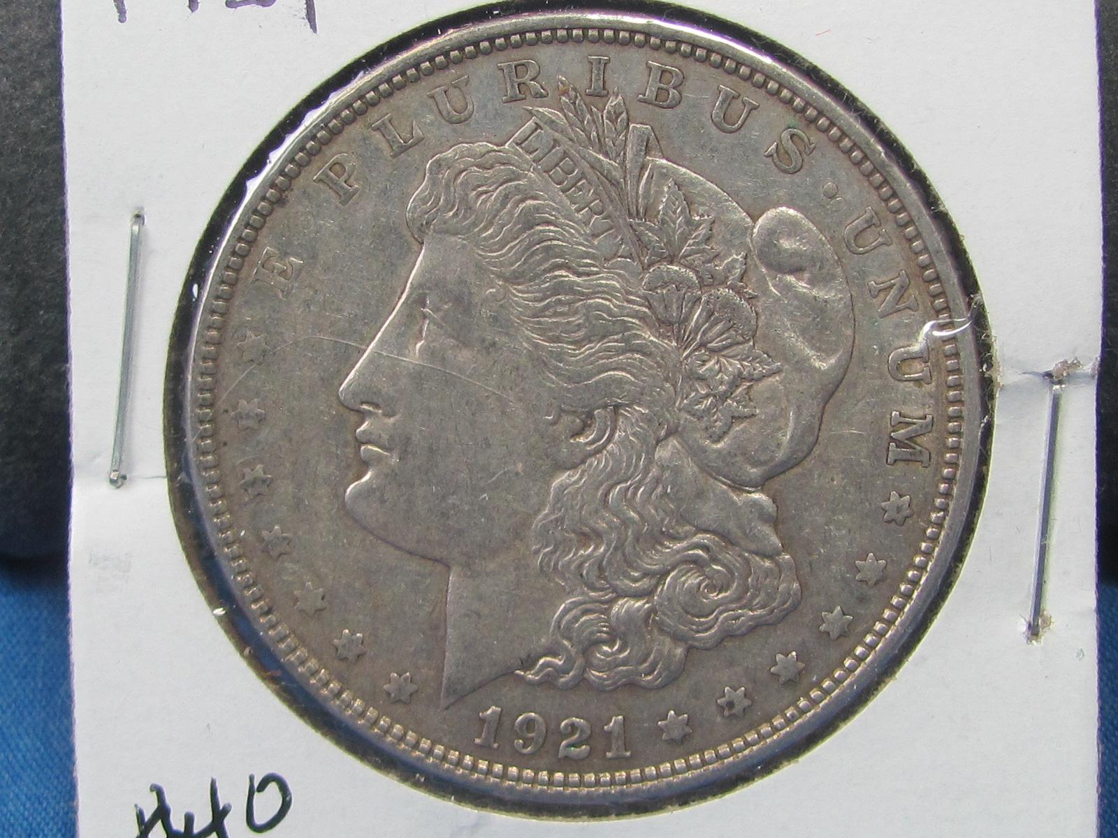 1921 Morgan Silver Dollar