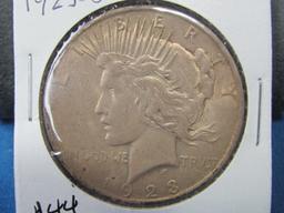 1923-S  Peace Silver Dollar