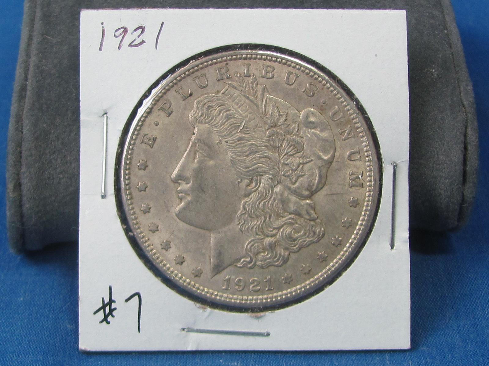 1921 Morgan Silver Dollar