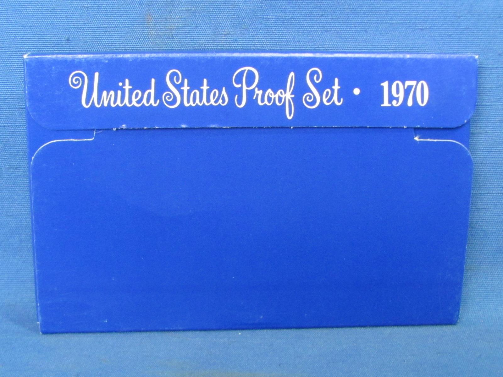 United States Proof Set – 1970 S – in Original Government Packaging