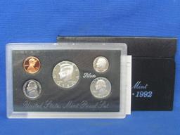 United States Proof Set – 1992 S – in Original Government Packaging