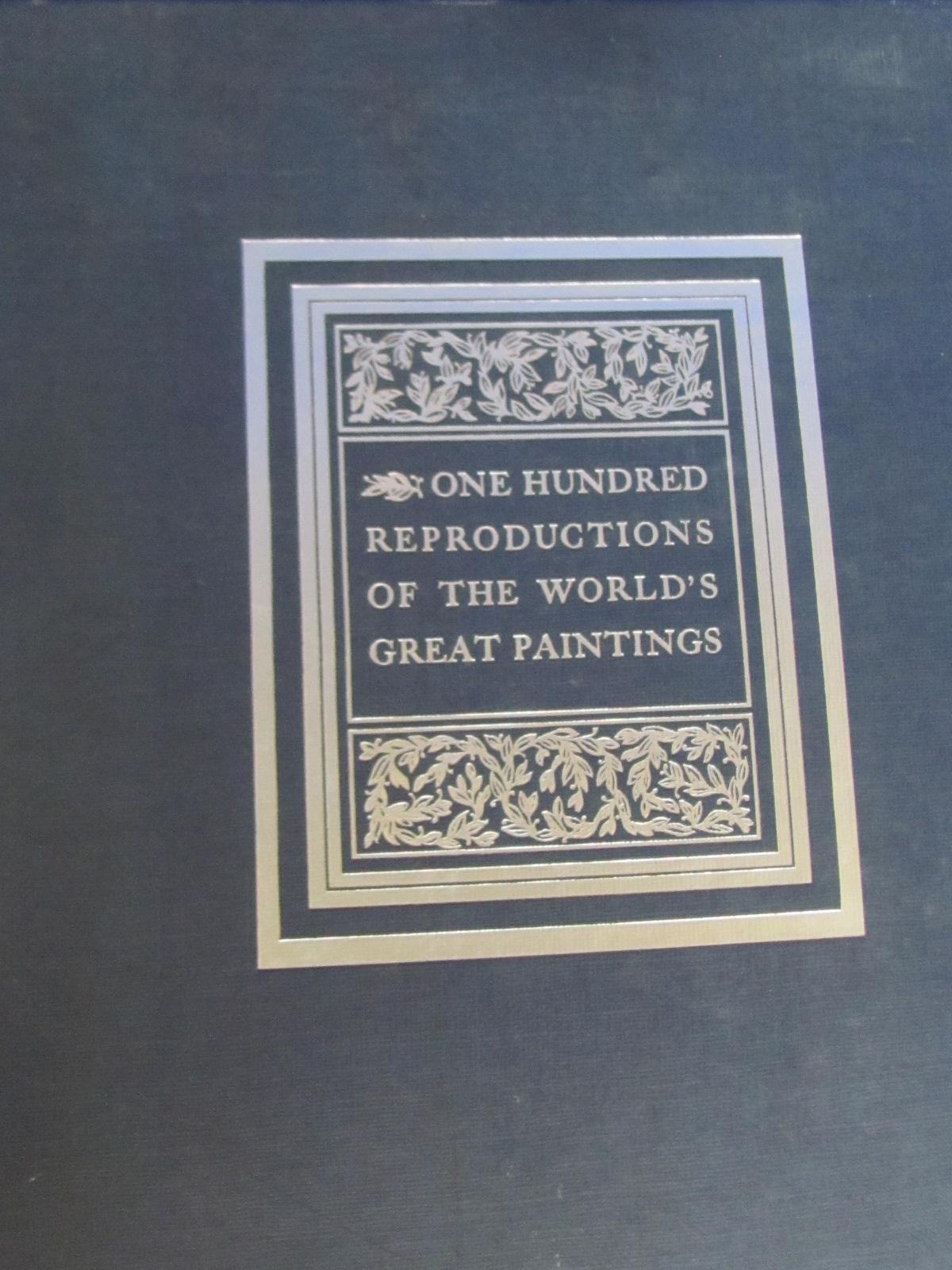 Hard-Cover Art Book: The World of Michelangelo (1966) & 100 World”s Greatest Paintings