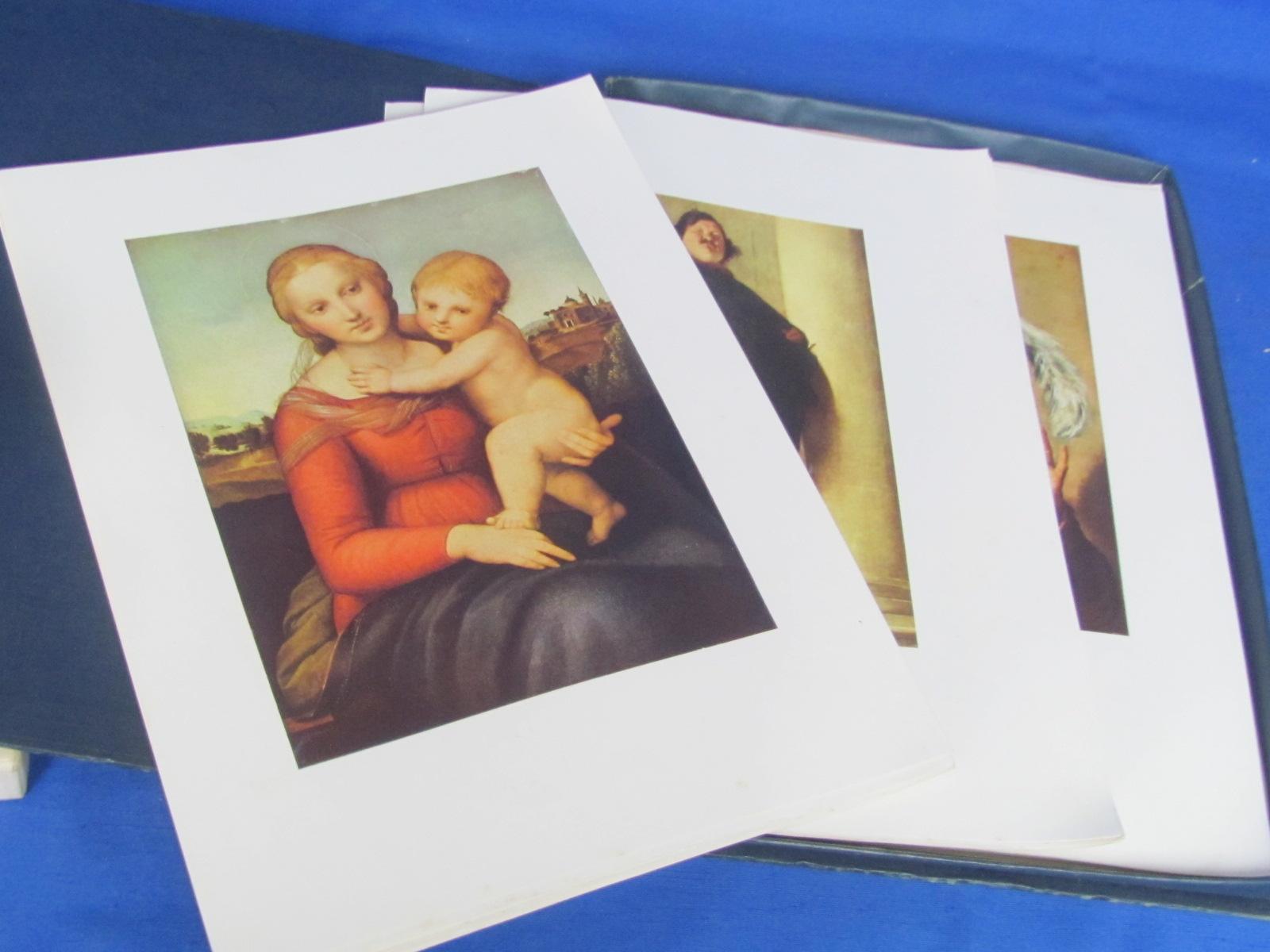 Hard-Cover Art Book: The World of Michelangelo (1966) & 100 World”s Greatest Paintings