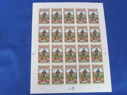 US Stamps – Full Sheets Baseball Sluggers, Take Me Out to the Ball Game, Sugar Ray