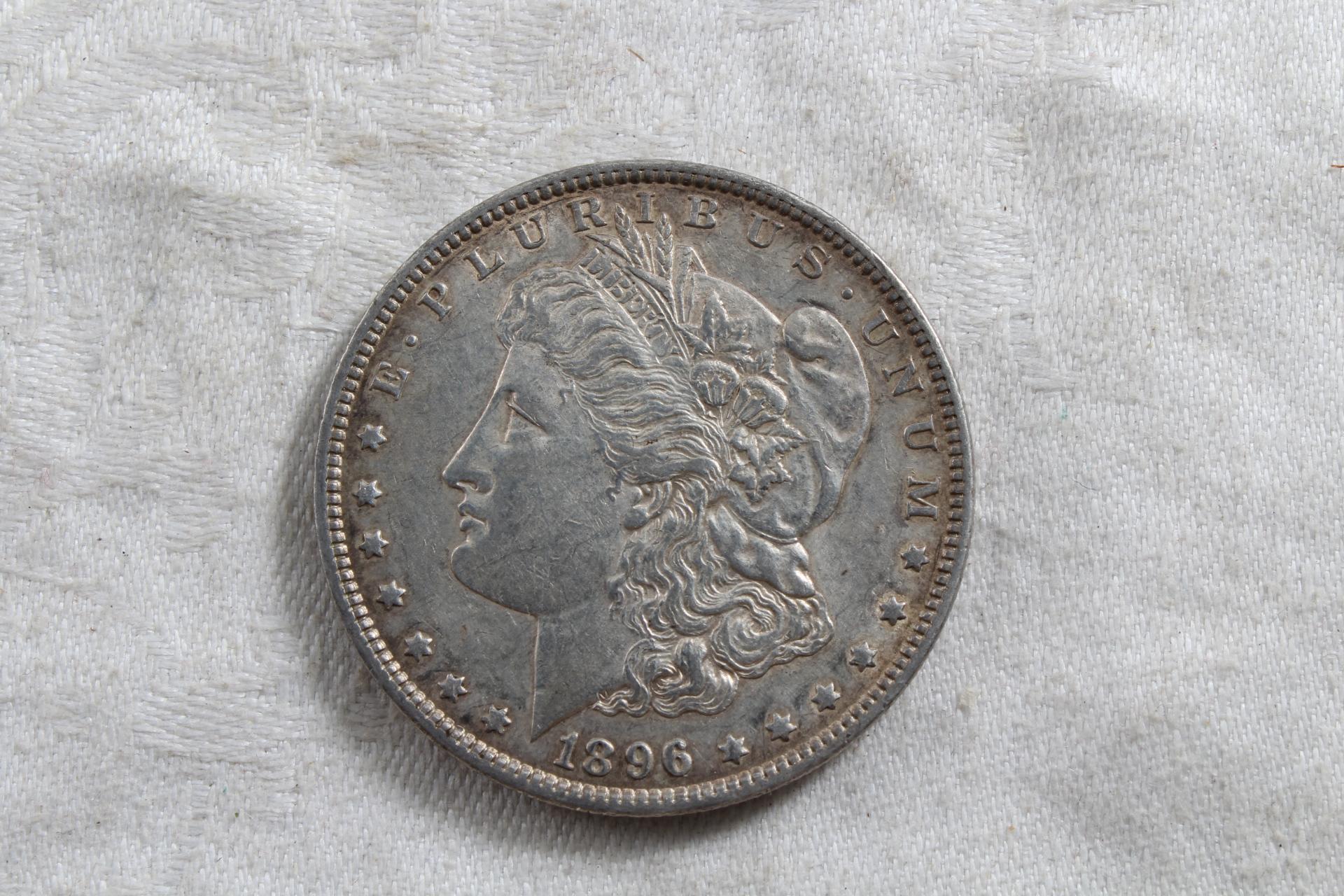 1896 Morgan Silver Dollar