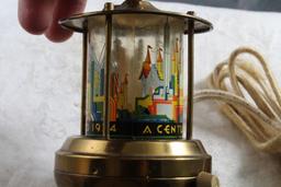 1934 Chicago World's Fair CENTURY OF PROGRESS Hanging Lantern Chase Elec