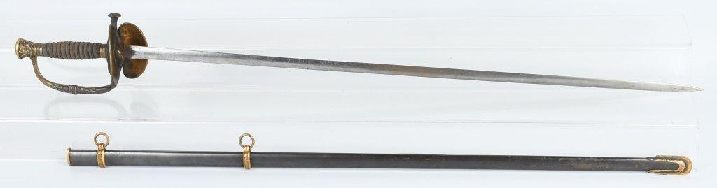 MODEL 1860 STAFF SWORD HORSTMANN, LT. GEO, BUTLER