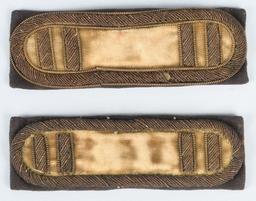 CIVIL WAR CAVALRY CAPTAIN ROUNDED SHOULDER STRAPS