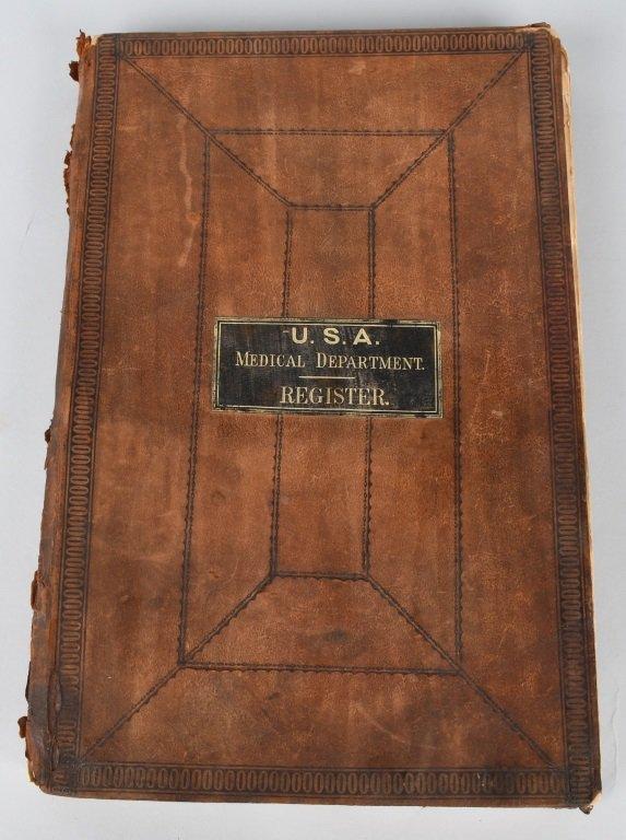 CIVIL WAR US HOSPITAL REGISTER 49TH NEW YORK VOLS