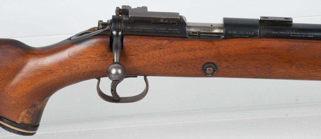 WINCHESTER 52, .22 HEAVY BARREL BOLT RIFLE, 1937