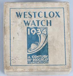 WESTCLOX 1934 WORLDS FAIR POCKET WATCH