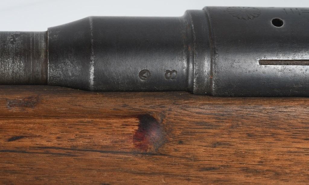 WWII JAPAN ARISAKA TYPE38, 6.5x50mm SPORTER RIFLE