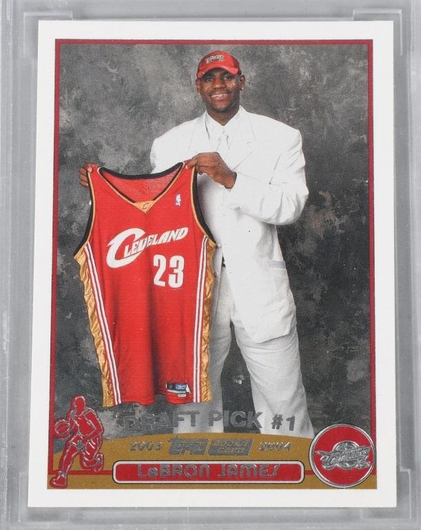 LeBron James graded rookie 2003-3004 Beckett MINT