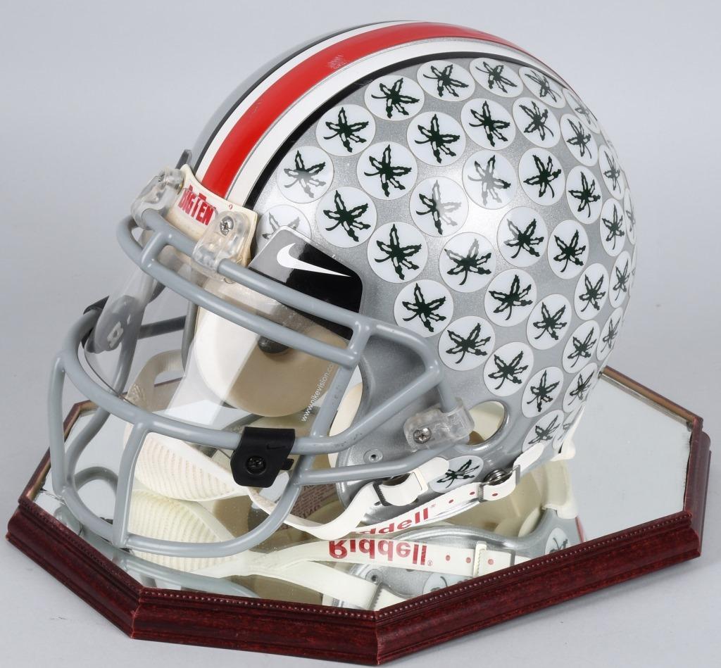 Troy Smith full-sized Ohio State helmet