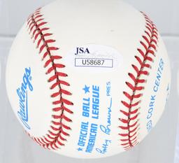 REGGIE JACKSON SIGNED MLB BASEBALL w/ 563 HR