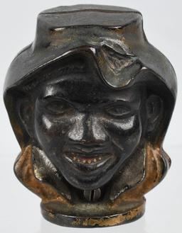 A.C. WILLIAMS TWO FACED BOY cast iron BANK