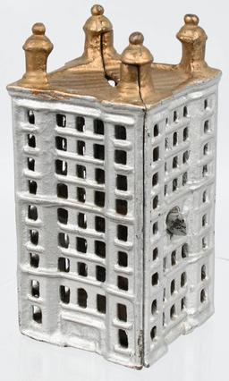 A.C. WILLIAMS SKYSCRAPER cast iron BANK