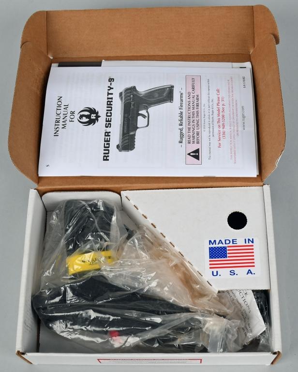 RUGER SECURITY 9 NEW IN BOX