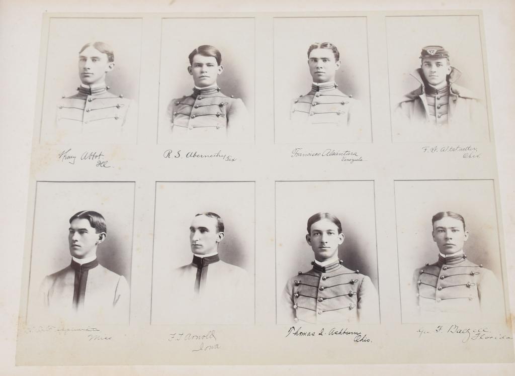 US MILITARY ACADEMY WEST POINT ALBUM CLASS OF 1897