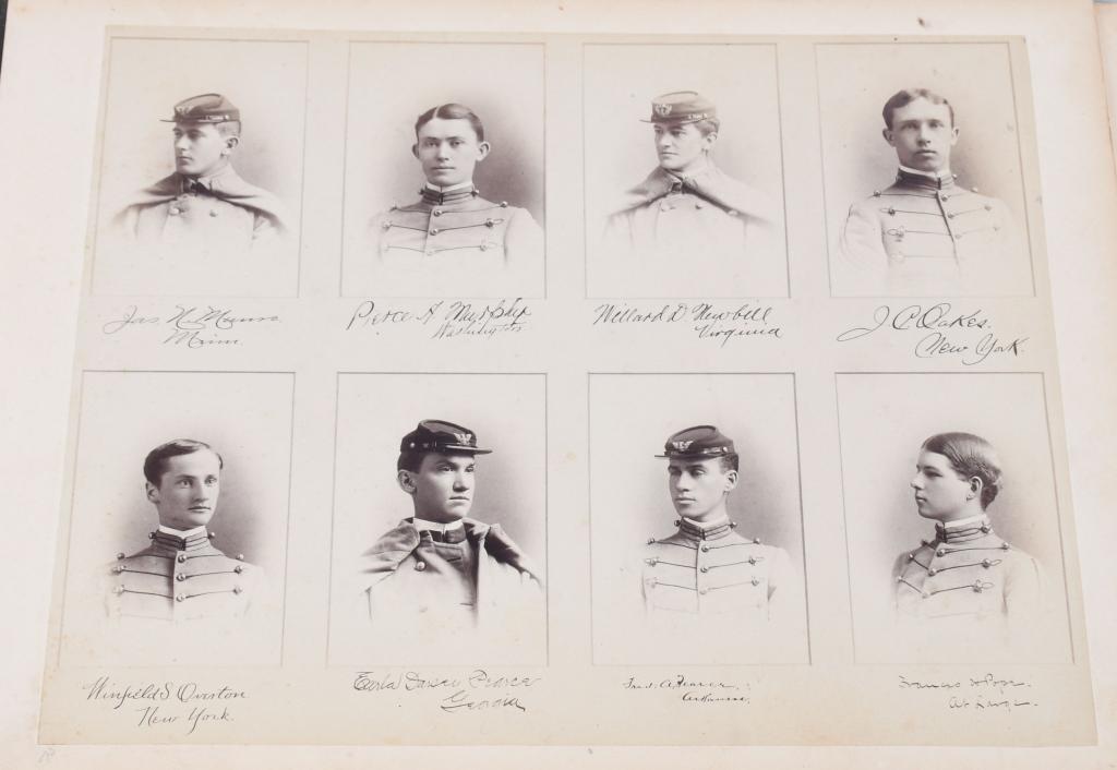 US MILITARY ACADEMY WEST POINT ALBUM CLASS OF 1897