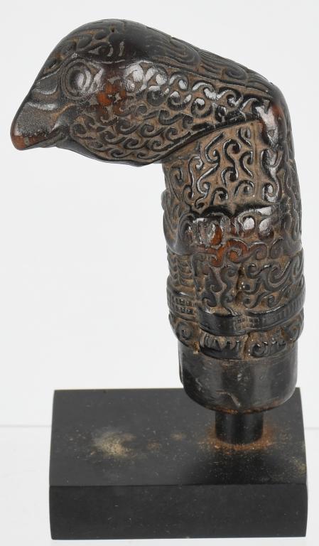 SUMATRA MINANGKABAU KERIS KRIS HANDLE ca 19th C.