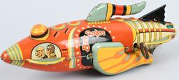 MARX Tin Windup BUCK ROGERS SPACE CRUISER