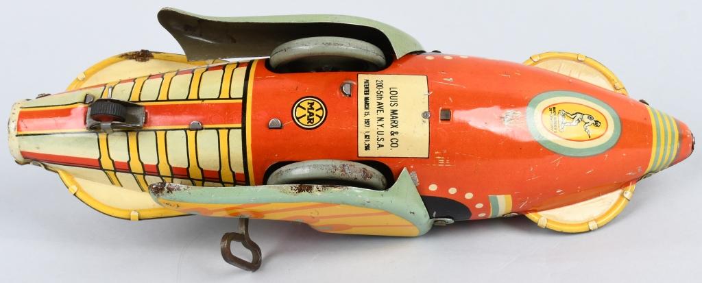 MARX Tin Windup BUCK ROGERS SPACE CRUISER