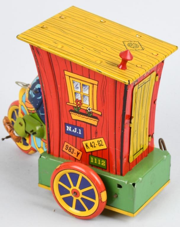 WYANDOTTE Tin Windup HUMPHREY MOBILE w/ BOX