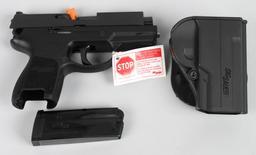 AS NEW IN BOX SIG SAUER P250 SEMI AUTO PISTOL