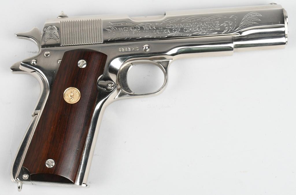 CASED COLT 1911-A1 PACIFIC THEATER PISTOL (1970)