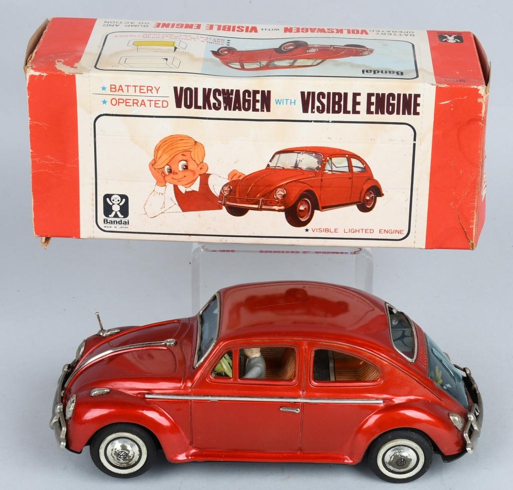 BANDAI BATTERY OP VISIBLE ENGINE VOLKSWAGEN w/BOX