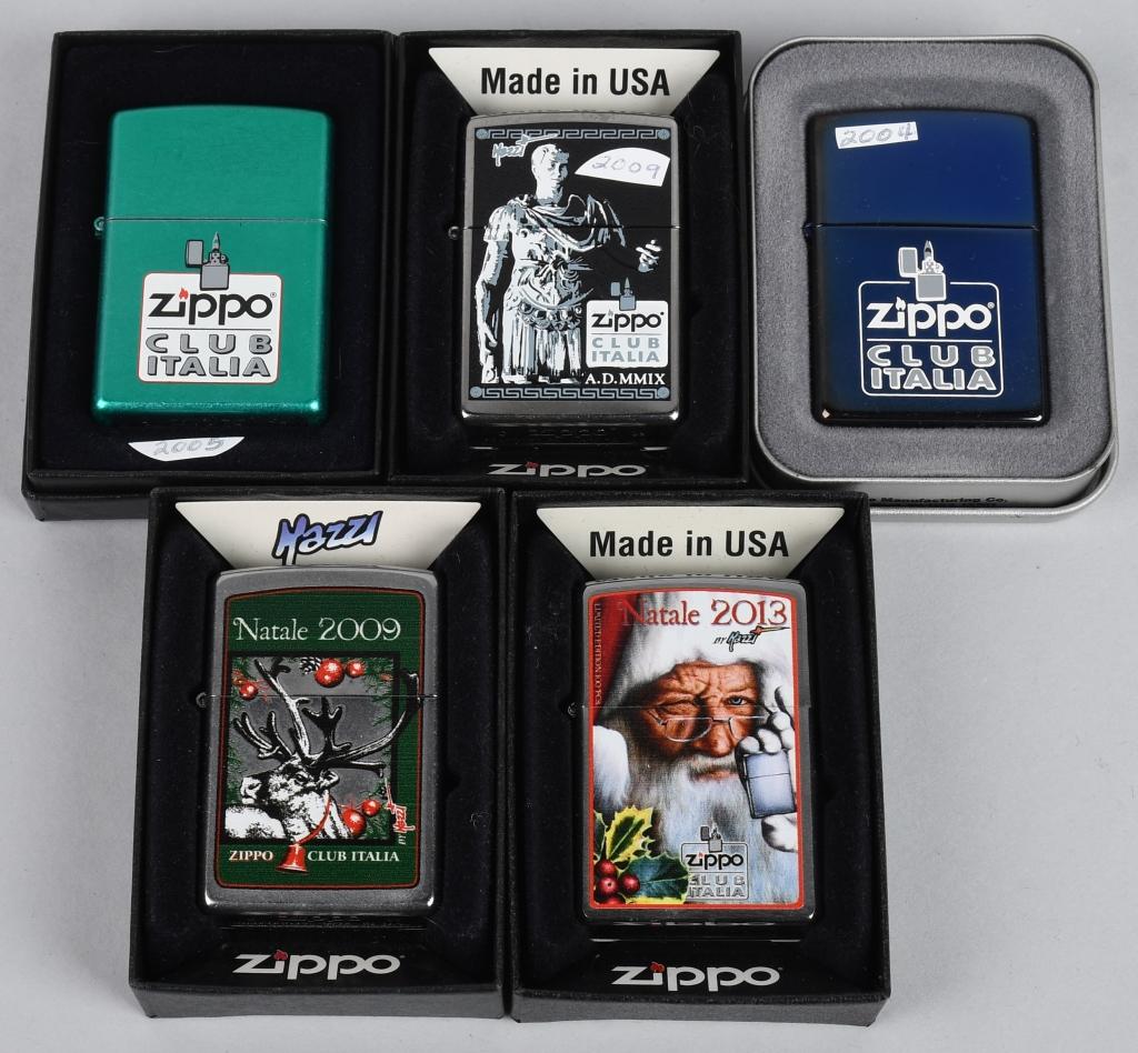 15- ZIPPO CLUB ITALIA LIGHTERS