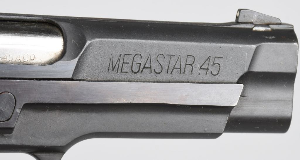 BOXED MEGASTAR-45 SEMI-AUTOMATIC PISTOL
