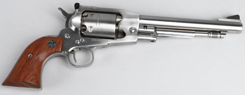 BOXED RUGER STAINLESS OLD ARMY PERCUSSION REVOLVER