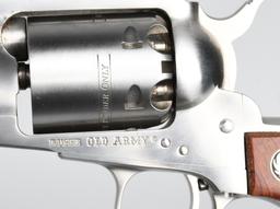 BOXED RUGER STAINLESS OLD ARMY PERCUSSION REVOLVER