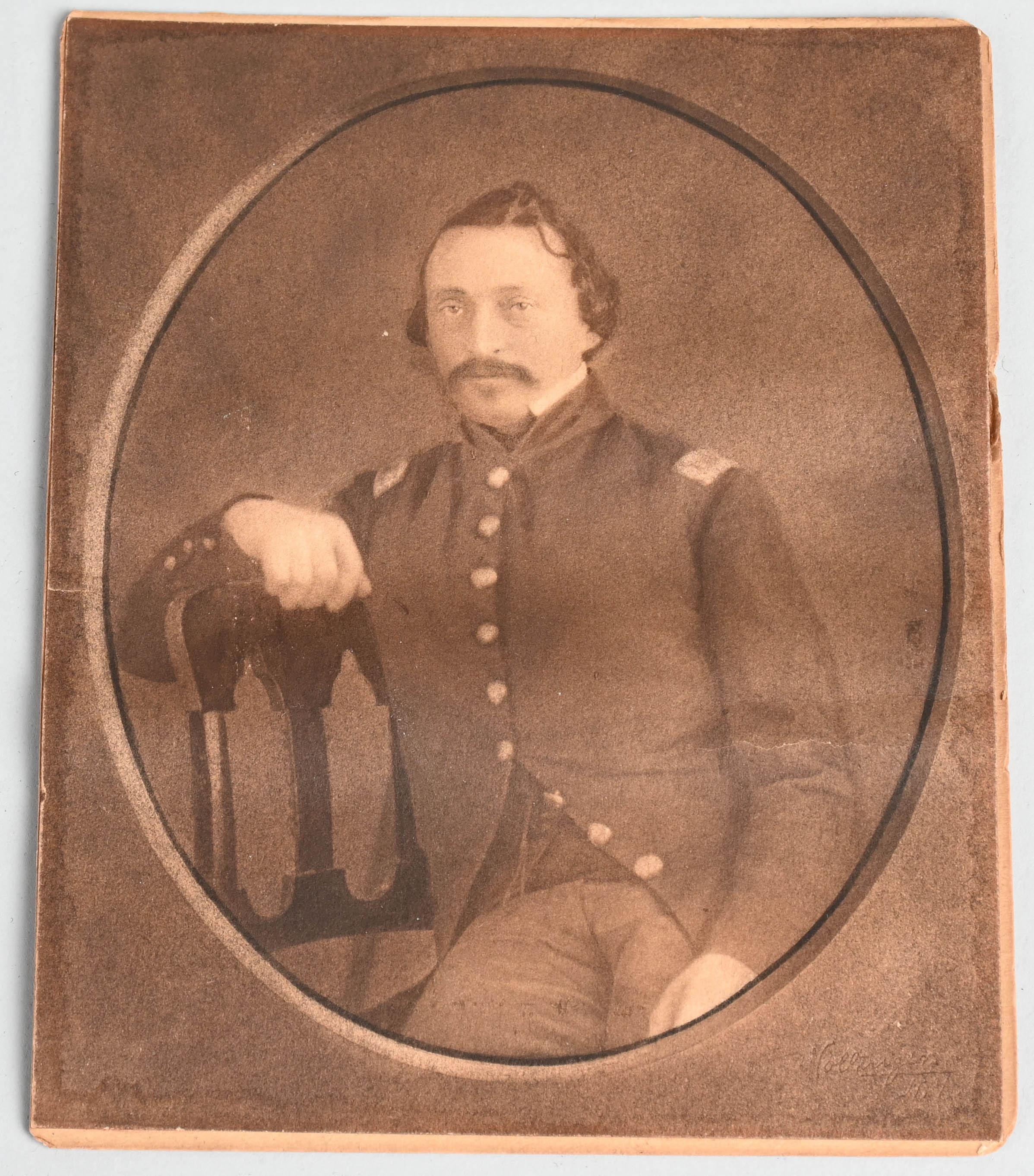 MEXICAN WAR OFFICER GROUP DAGUERROTYPE COMMISSIONS