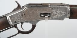 ENGRAVED WINCHESTER MODEL 1873 RIFLE