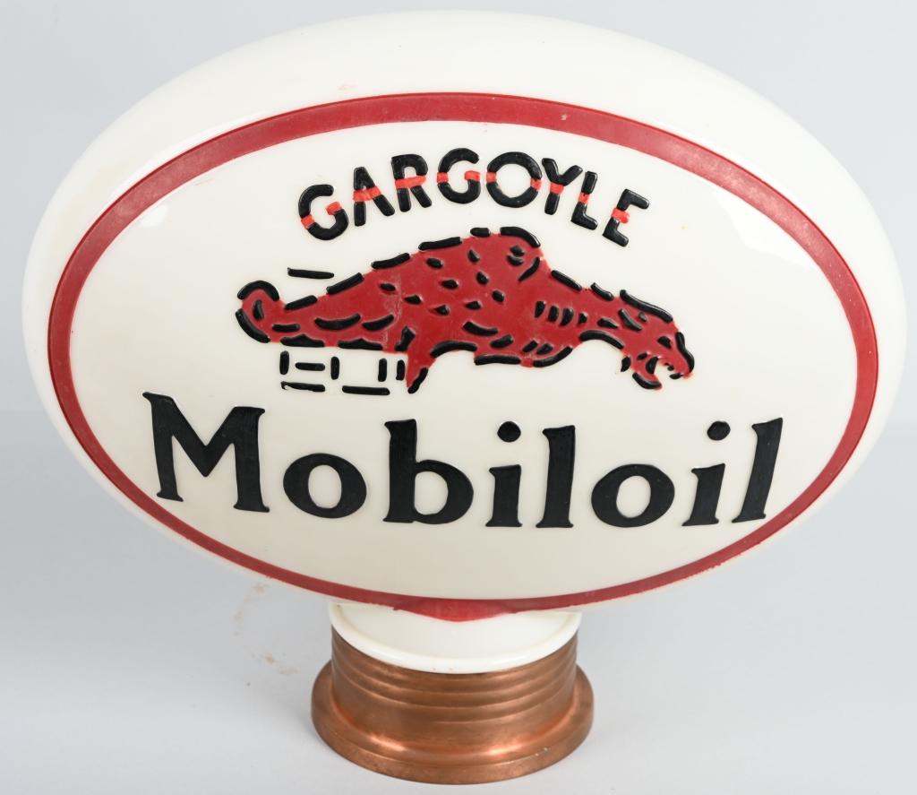 Mobiloil Gargoyle OPC Oval Globe