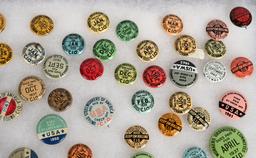 LOT OF UNITED STEEL WORKERS UNION BUTTONS