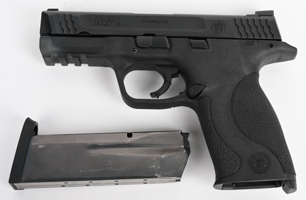 SMITH & WESSON M&P .45 PISTOL WITH CASE