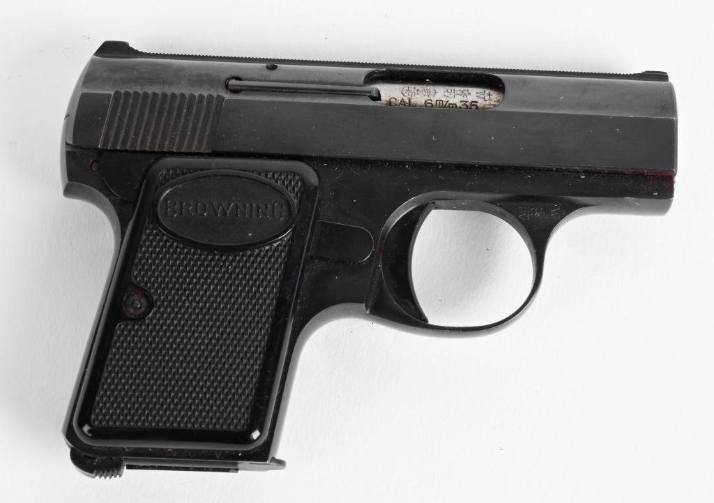 UN-FIRED BABY BROWNING .25 SEMI AUTO PISTOL