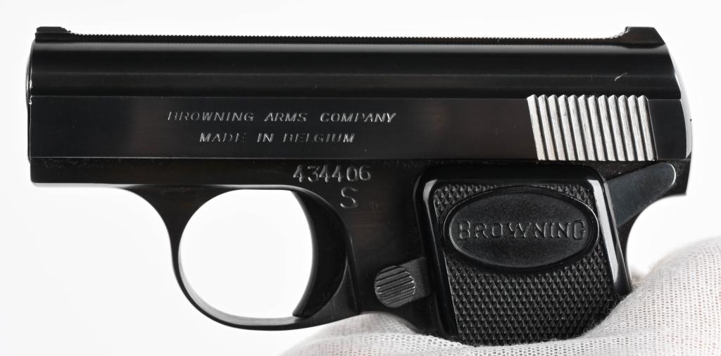 UN-FIRED BABY BROWNING .25 SEMI AUTO PISTOL