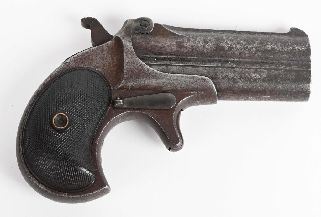 REMINGTON OVER UNDER DOUBLE DERRINGER