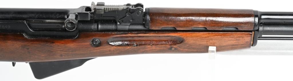 RUSSIAN 1955 PRODUCTION SKS RIFLE W/ BLADE BAYONET