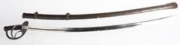 CIVIL WAR US MODEL 1860 CAVALRY SWORD IRON HILT