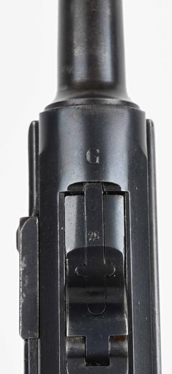 S/42 G DATE 1935 LUGER PISTOL WITH HOLSTER