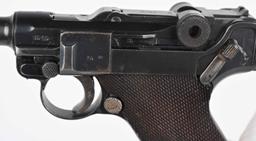 S/42 G DATE 1935 LUGER PISTOL WITH HOLSTER
