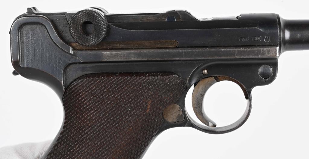 S/42 G DATE 1935 LUGER PISTOL WITH HOLSTER